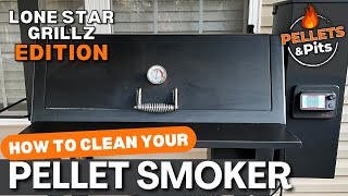 How to Clean Pellet Smoker -- Lone Star Grillz Pellet Smoker Edition screenshot 5