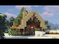 Minecraft | How to Build a Cozy Starter House | Cottagecore | Aesthetic Cottage