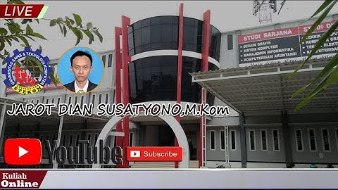 Proses Simpan, Edit dan Hapus Data | Kuliah online Universitas STEKOM | Kampus II