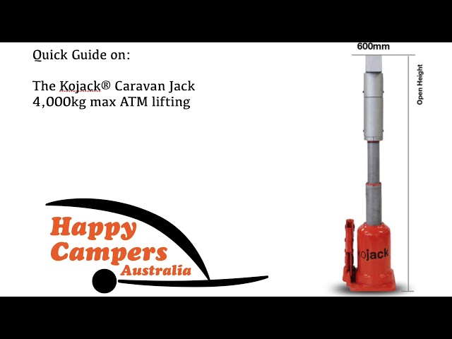 Quick Guide on the Kojack Caravan Jack