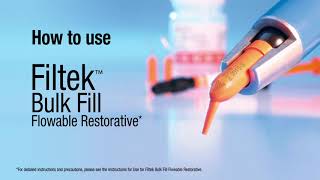 Filtek Bulk Fill Flowable Restorative
