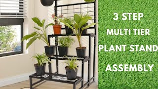 Trustbasket 3 Step Multi Tier Plant Stand Assembly Video