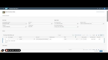 Manage Purchase Orders in SAP FIORI   SAP MM S4HANA