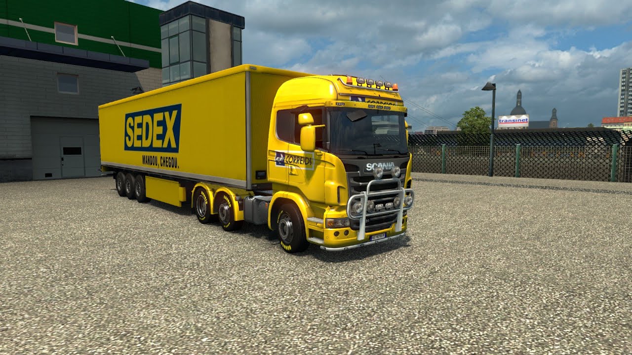 O SIMULADOR DOS CORREIOS (JOGO de ENTREGA) - Truck & Logistics Simulator 