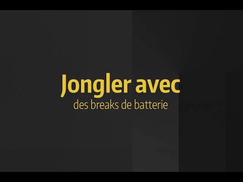 Jongler des breaks de batterie