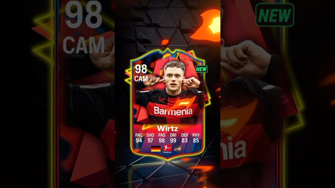 I completed the 98 Wirtz SBC in Madfut 24! 