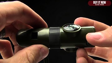 NDUR 7-in-1 Survival Whistle Overview