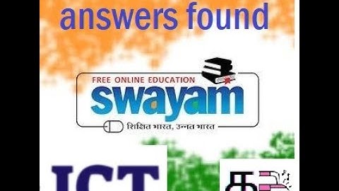 Swayam | ICT Quiz Answers Module 1-3 | 2022 | Kadhai Radio