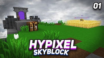 Getting Started! | Hypixel Skyblock | (EP1)