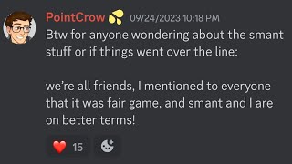 SmallAnt and PointCrow are on better terms now
