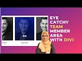 How to design awesome team member area with nice Hover Effect in DIVI