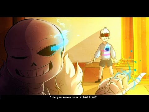 видео: САНС ЭТО БОЛЬ! - Undertale Геноцид Прохождение