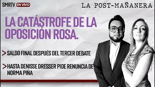 #EnVivo | #LaPostmañanera | La catástrofe de la oposición rosa.