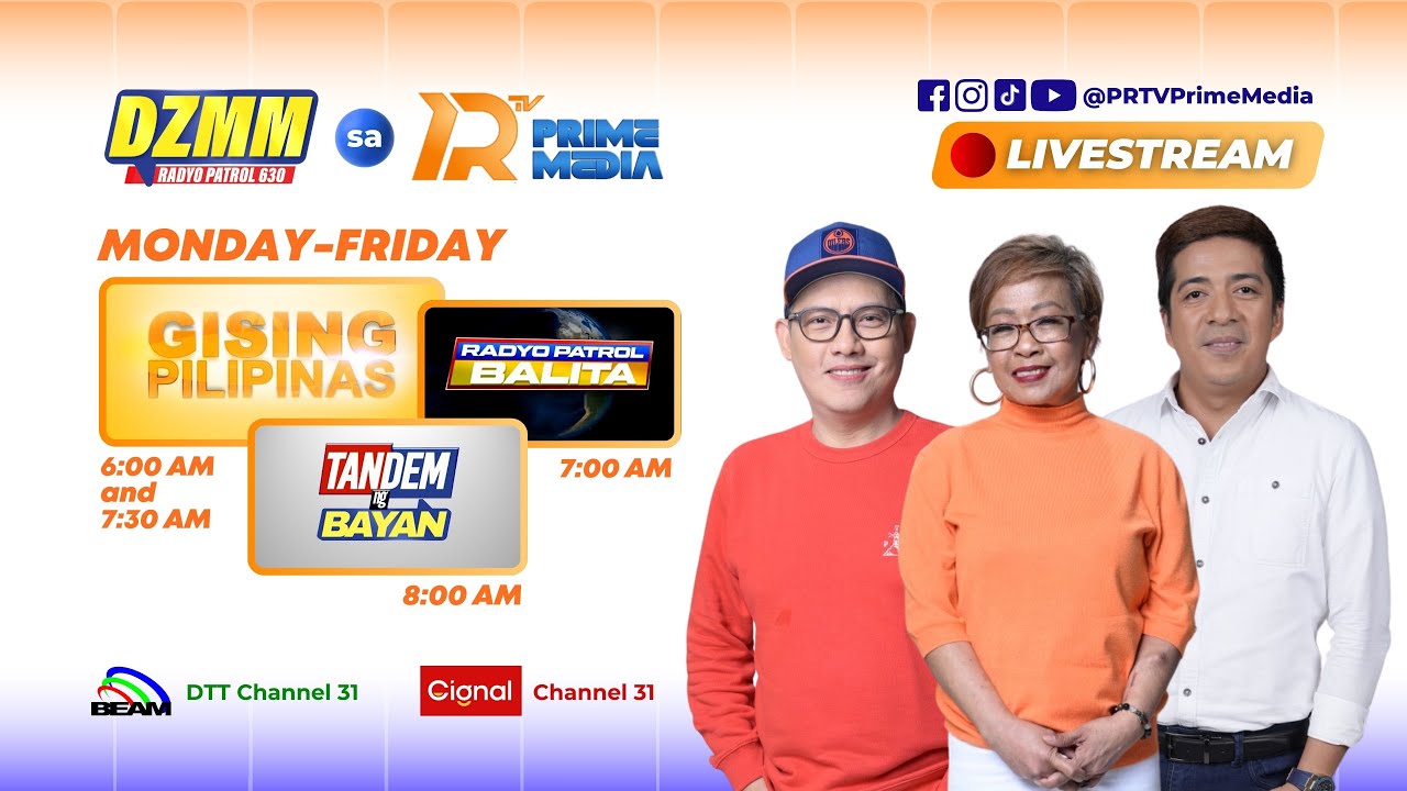 GISING PILIPINAS | TANDEM NG BAYAN | FEBRUARY 26, 2026 | DZMM sa PRTV Prime Media
