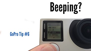 How to Turn Off the Beeping on a GoPro Hero4 - GoPro Tip #6