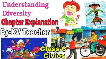 PART-1/ Understanding Diversity/ Class-6 Civics Chapter 1 Explained by KV Teacher