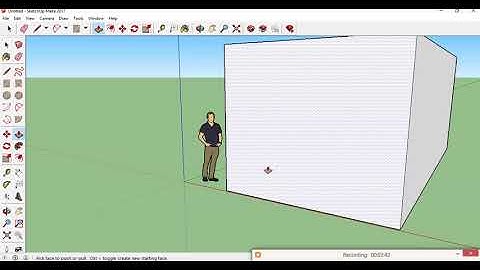 Introduction to Google Sketchup Video 1