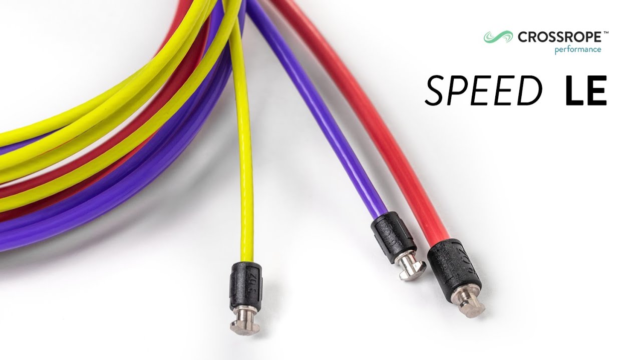 Introducing the Speed LE Jump Rope Set from Crossrope - YouTube