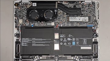 MSI Summit E13FlipEvo E13 Flip Evo A11MT-270US Disassembly SSD Upgrade Battery Replacement Repair