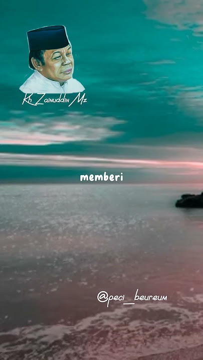Kh Zainuddin Mz - Bahwa kita lebih baik dari pada dia #dakwah #storywa #shorts