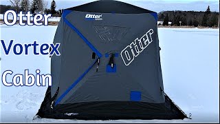Otter Vortex Cabin Thermal Ice Hub Shelter | Complete Look Inside and Out