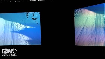 CEDIA 2014: Draper Shows Off New TecVision Screen Materials for the Residential Market