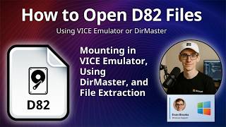 How to Open D82 Files (Commodore 8250 Disk Image)