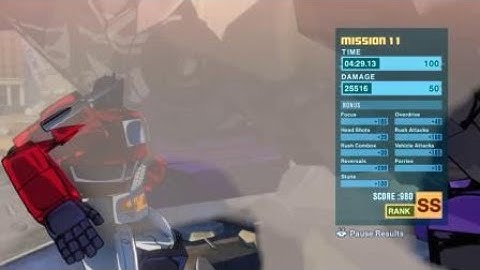 TRANSFORMERS Devastation: Challenge Mission 11 (Prime Difficulty, SS Rank)