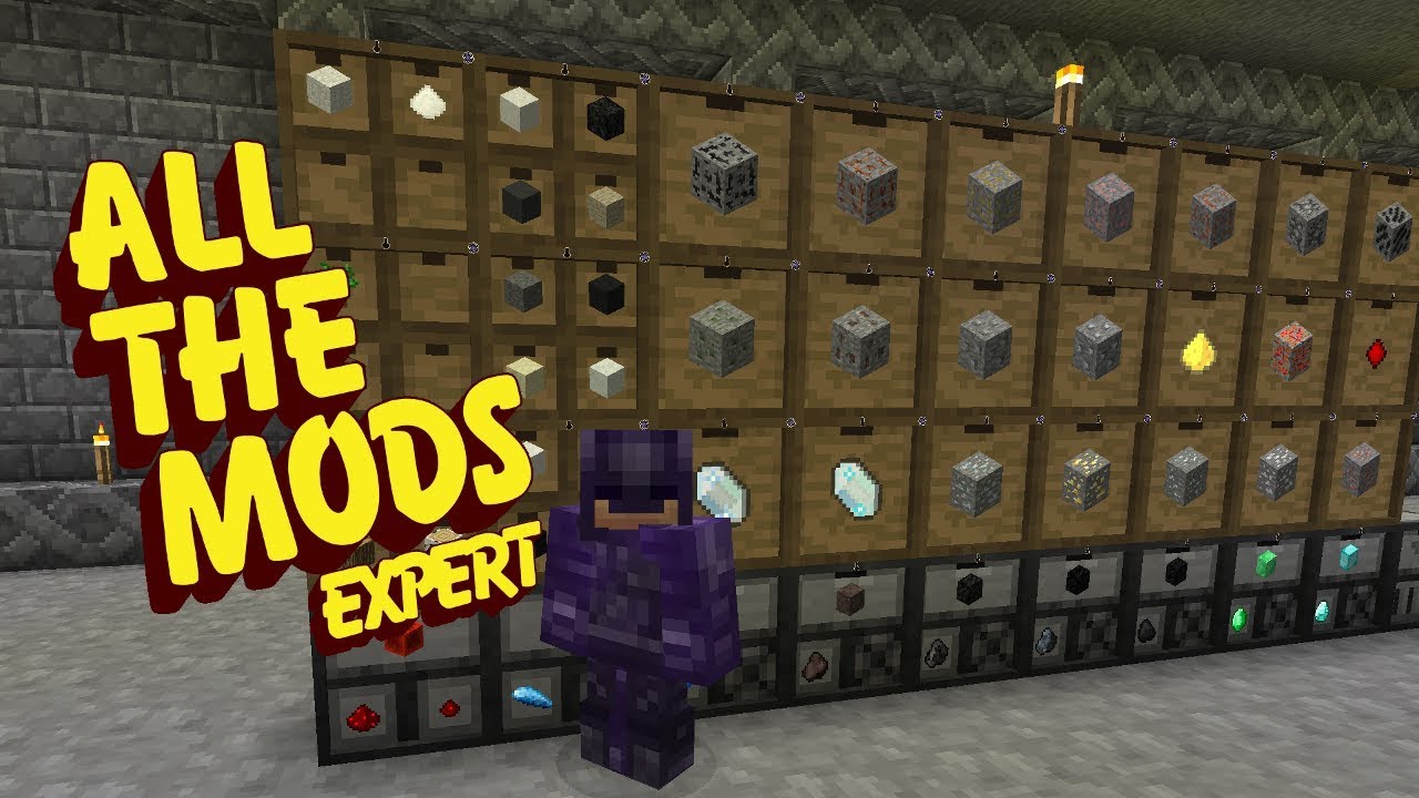 All The Mods Expert Mode - RESOURCES FOR DAYS [E51] (Minecraft Expert ...