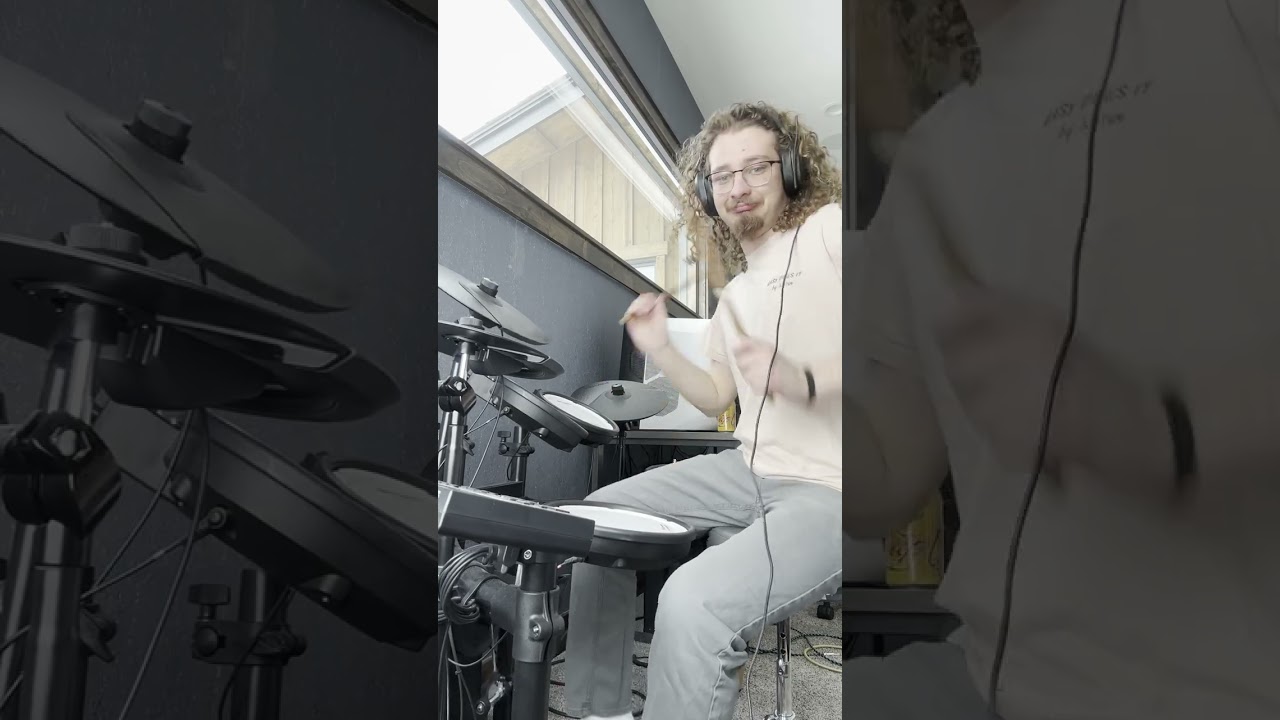 Smells Like Teen Spirit Drum Cover  (Dave Grohl Drum Covers 2) FULL