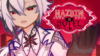 Hazbin Hotel react to Arlecchino as the hidden archangel|| Genshin x Hazbin