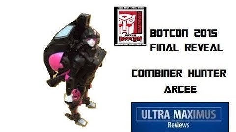 Arcee Combiner Hunters Possible Final Botcon 2015 Reveal