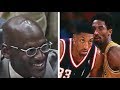 Michael Jordan Watches Kobe Bryant & Dennis Rodman vs Scottie Pippen (EPIC DUEL!)