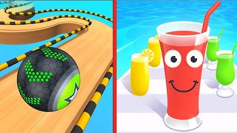Satisfying Mobile Games 2023- juice run| Going Balls gameplay android, iOS, - New APK UPDATE