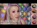 Multichrome monday  proglitz multichrome pigments  swatch comparisons  4 looks