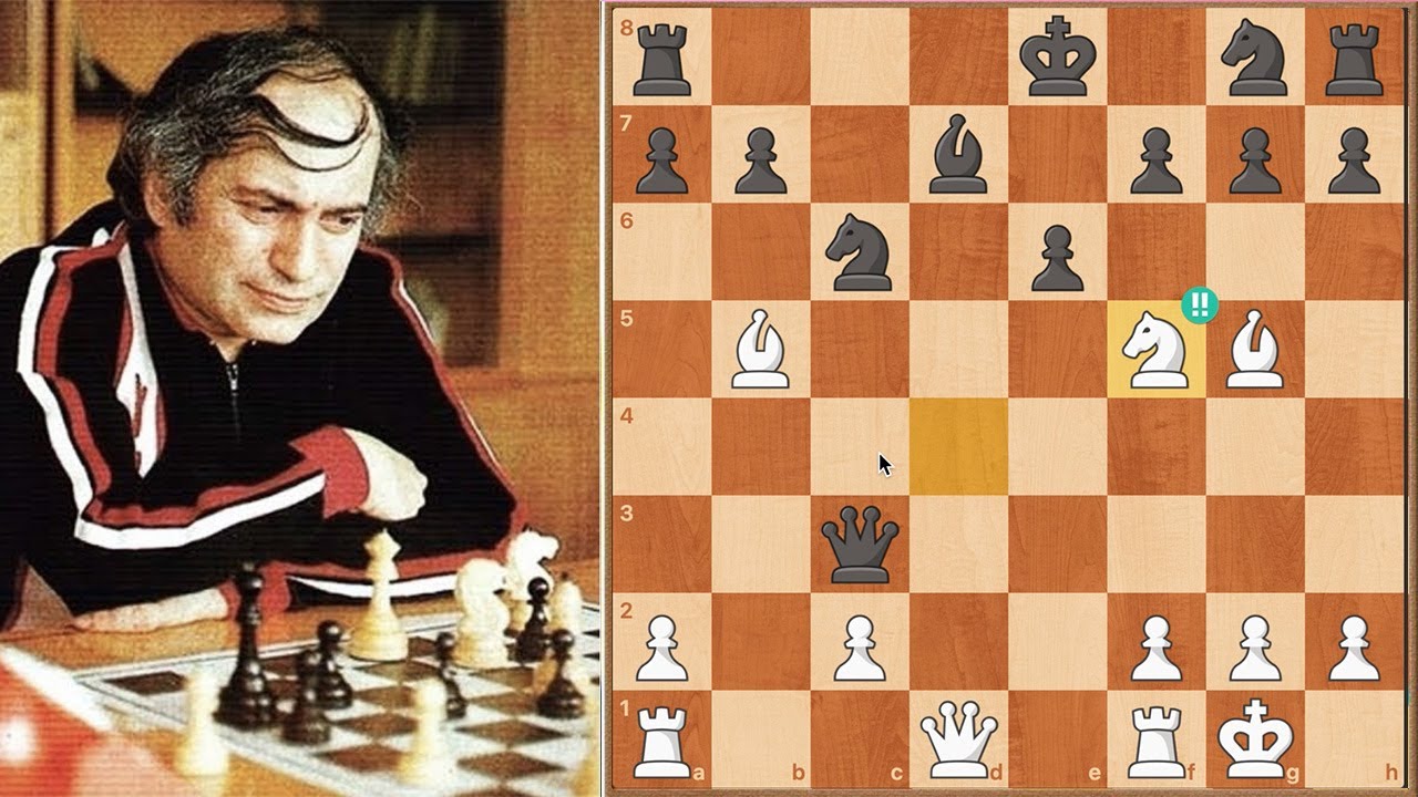♠️ El CABALLO DE TROYA de Mikhail Tal DEJA EN SHOCK a Uhlmann 1971