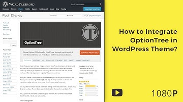 [NEW!!] - How to integrate option tree in wordpress theme?