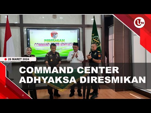 KEJATI KEPRI RESMIKAN COMMAND CENTER ADHYAKSA | U-NEWS