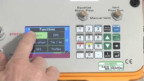 MPS 43 Ultra Compact Air Data Test Set