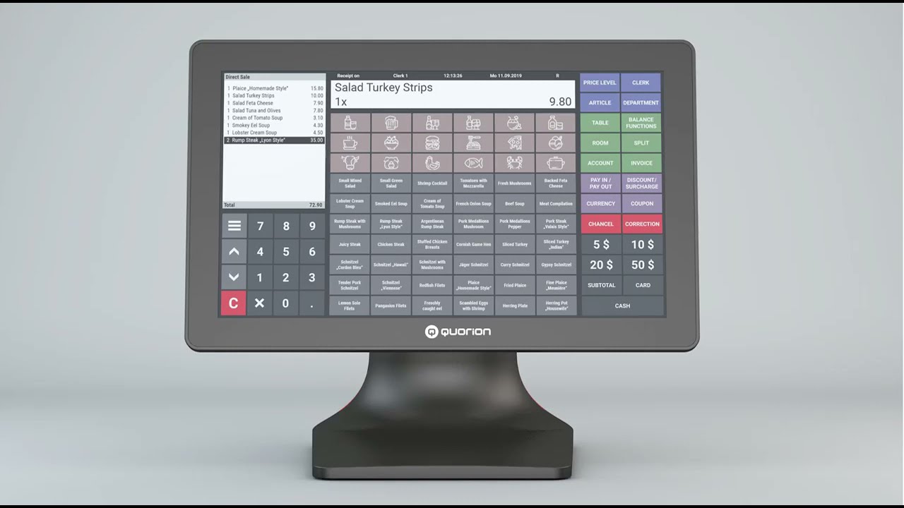 Android POS System with PCAP Touch Screen | INViCTUS