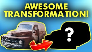 Weird Advertising... 1951 Ford Panel Van The Beast