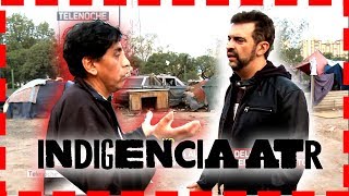 INDIGENCIA ATR: ¡Viven en un cementerio de autos!