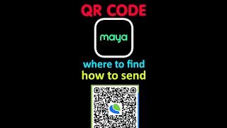 Where to FIND generate QR code? Maya app #shorts screenshot 5