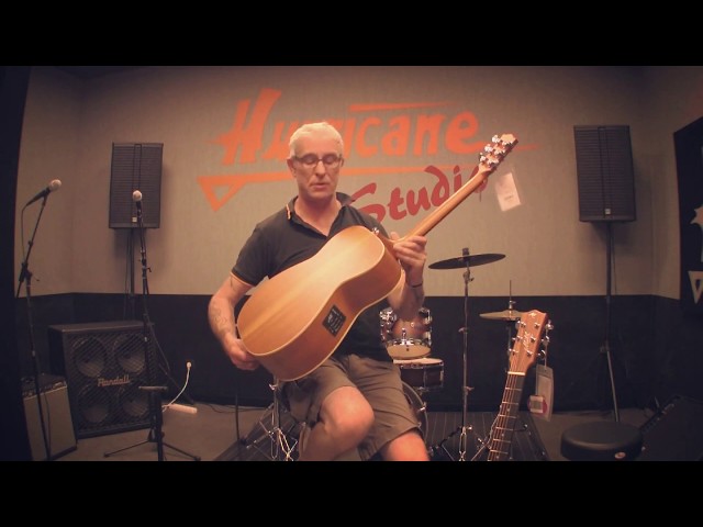 Maton EBG808TE - YouTube