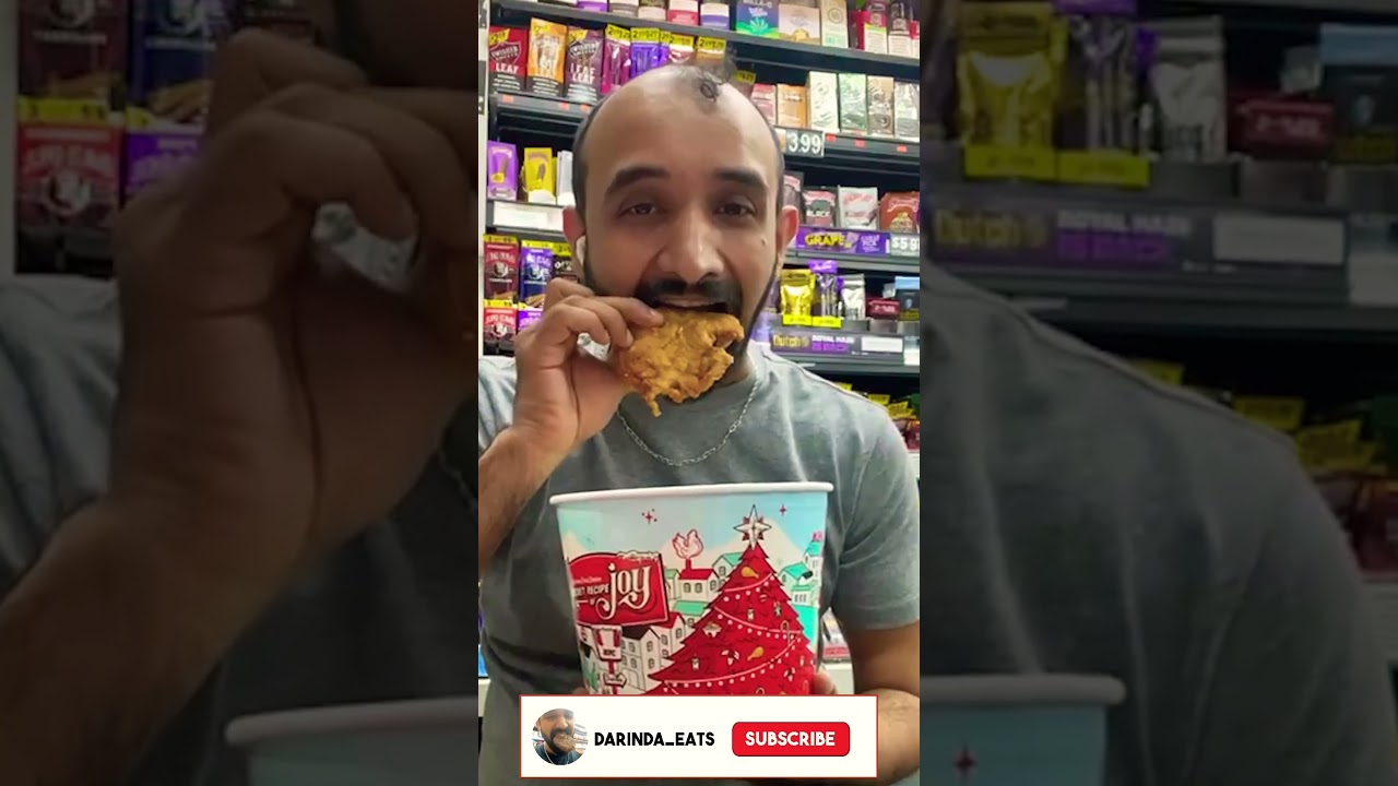 Let’s review kfc chicken | Darinda Eats 