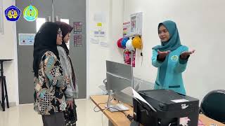 Patient Registration Process 🏥📝| Professional English Project – ARS UNSIKA | Group 1🎓👥