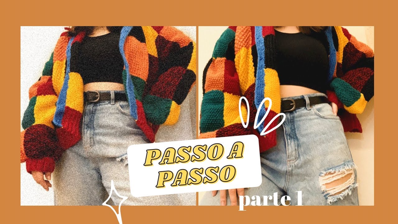 como tricotar o cardigan do Harry Styles (parte 1) *passo a passo*
