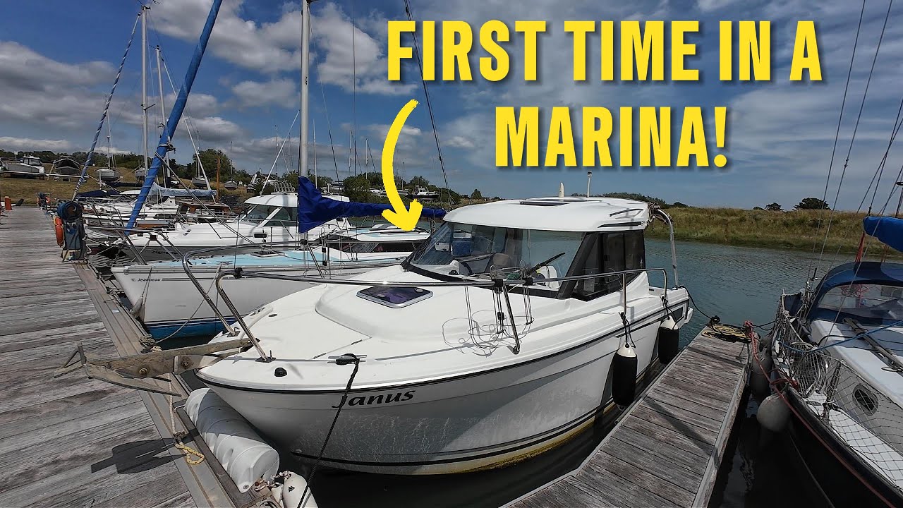 First Time in a Marina! | Merry Fisher 695 | EP.7