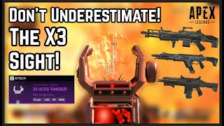 The Most Underrated Sight In Apex Legends! The X3 HCOG Ranger Attachment
