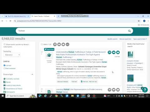 Quick Guide on Accessing ProQuest database